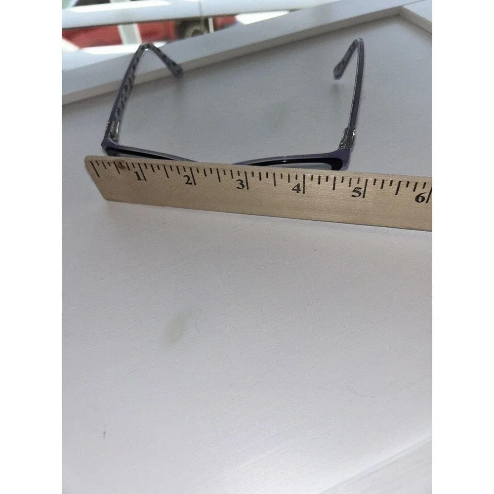 Lilly Pulitzer LEANDRA Eyeglasses with prescription purple frame 100% AUTHENTIC